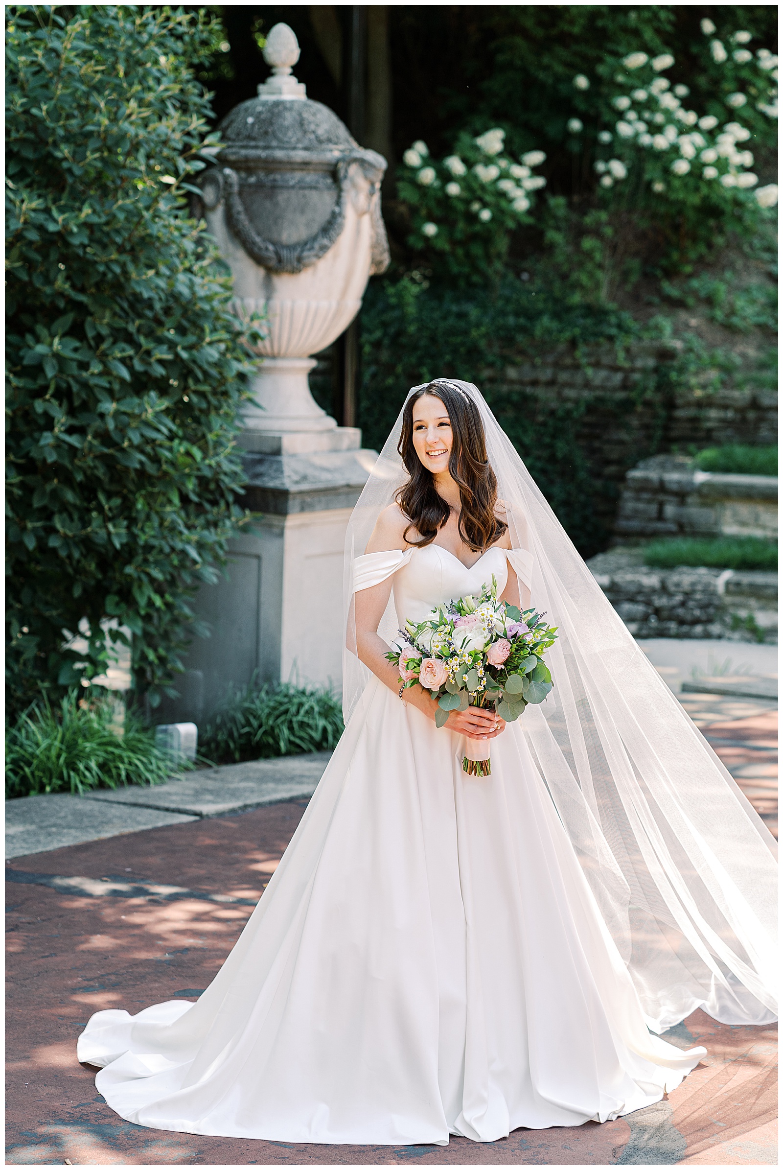 Ohio State's Mirror Lake — Sarah + Jacob Wedding