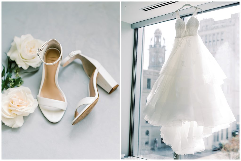 Onesto Bliss Lofts bridal suite, bridal details